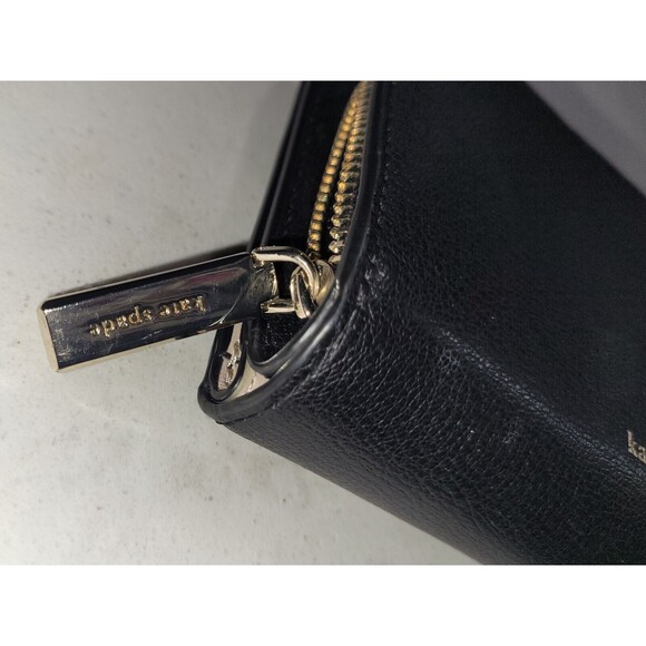 Kate Spade Authentic Pebbled Black Leather Long Wallet & Adel Bifold Wallet (2) - Picture 14 of 16
